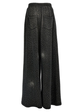 Black Cotton Joggers (Workout Pants)