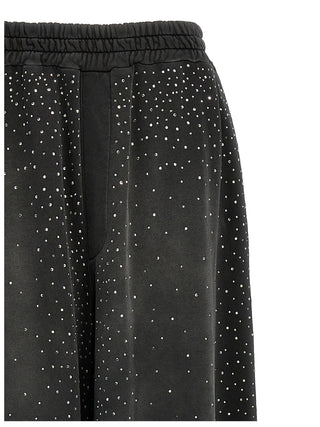 Black Cotton Joggers (Workout Pants)