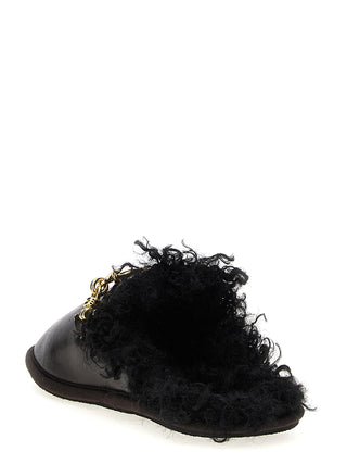 Brown Polyethylene Mules