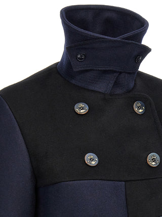 Multicolor Wool Coat