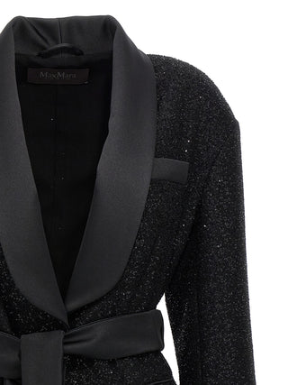 Black Viscose Blazer