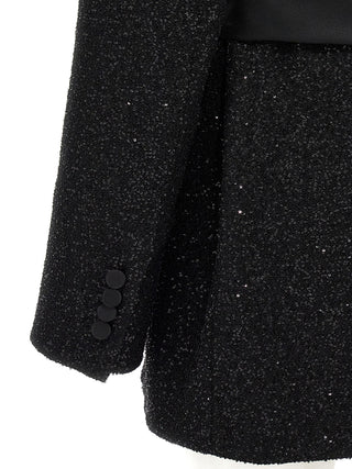 Black Viscose Blazer