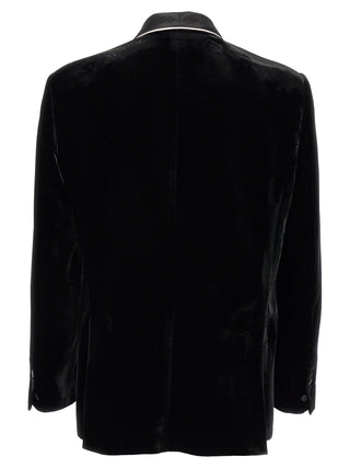 Black Viscose Blazer