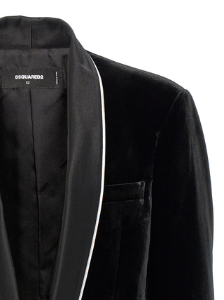 Black Viscose Blazer