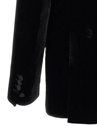 Black Viscose Blazer