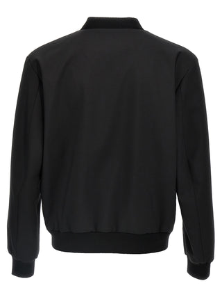 Black Wool Cardigan