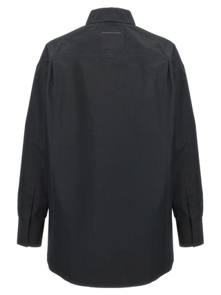 Blusa negra de poliéster