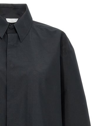 Blusa negra de poliéster
