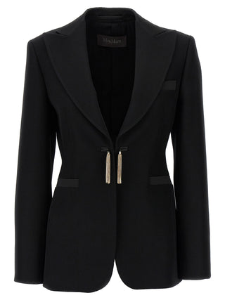 Black Virgin Wool Blazer