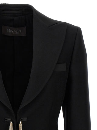 Black Virgin Wool Blazer