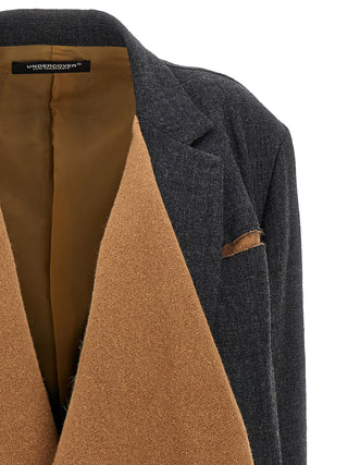 Multicolor Wool Coat