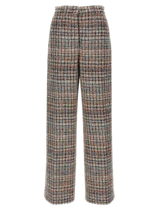 Multicolor Viscose Casual Pants