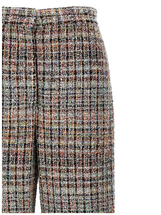Multicolor Viscose Casual Pants