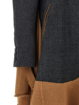 Multicolor Wool Coat