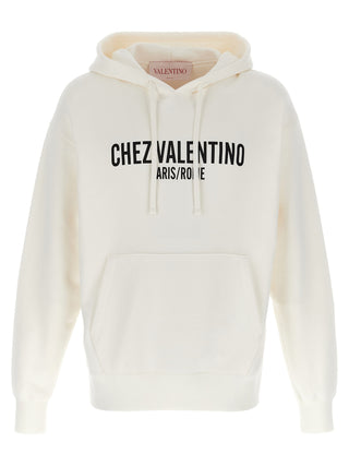 White Cotton Sweatshirt