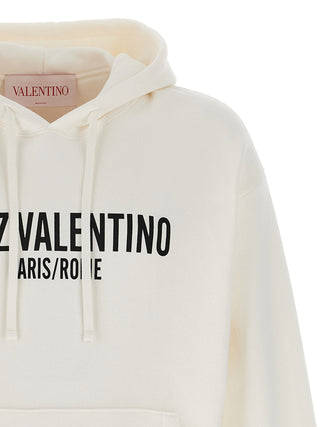 White Cotton Sweatshirt