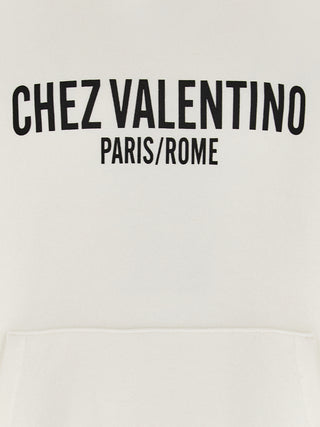 White Cotton Sweatshirt