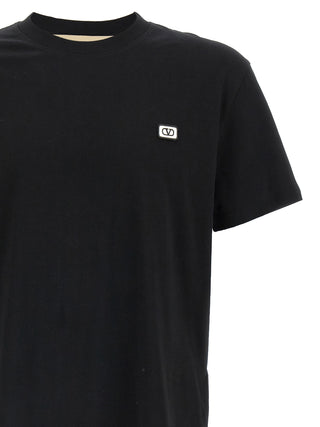 Camiseta de algodón negro