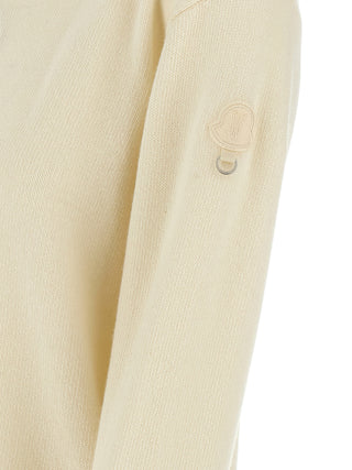 White Wool Cardigan