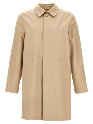 Beige Cotton Coat