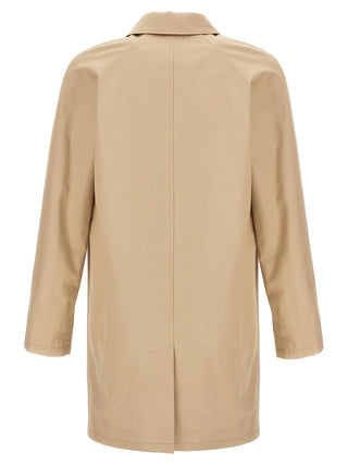 Beige Cotton Coat