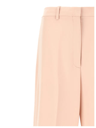 Multicolor Triacetate Casual Pants