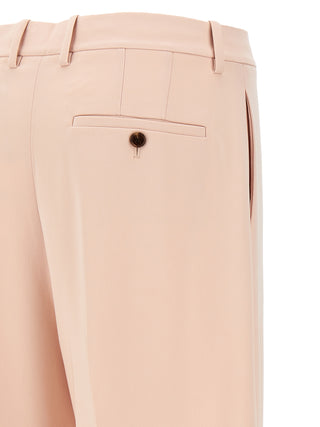Multicolor Triacetate Casual Pants