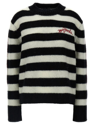 Bicolor Wool Cardigan