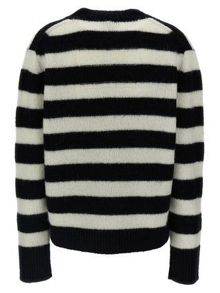 Bicolor Wool Cardigan