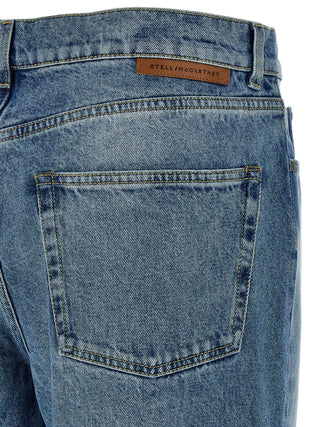 Blue Cotton Jeans Denim