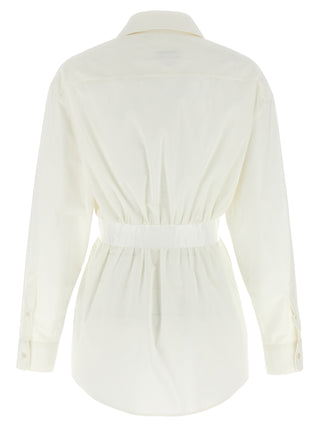 Blusa de algodón blanca