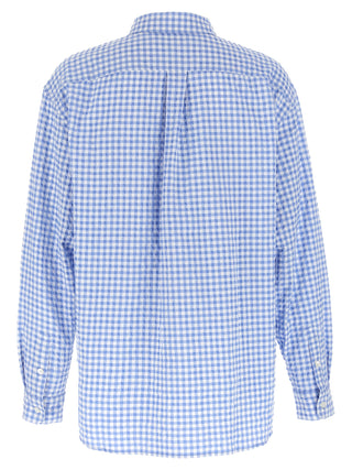 Blue Polyamide Blouse
