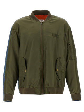 Multicolor Polyamide Bomber