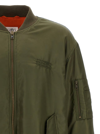 Multicolor Polyamide Bomber