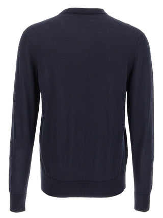 Blue Silk Cardigan