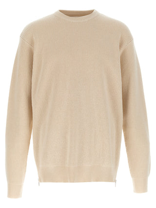 Beige Cotton Cardigan