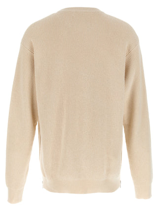 Beige Cotton Cardigan