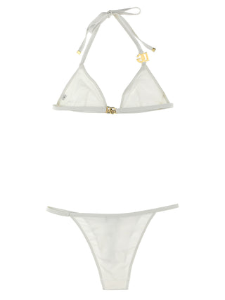 White Polyamide Bikini