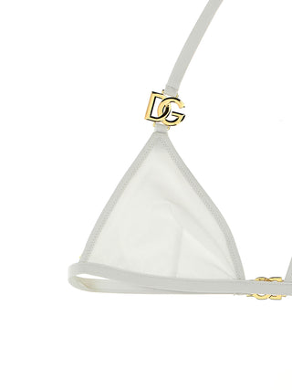 White Polyamide Bikini