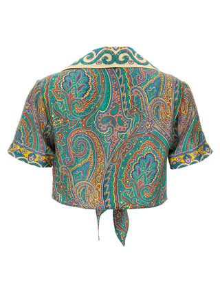 Multicolor Silk Pattern Shirt