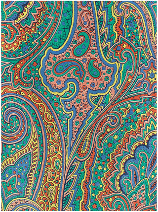Multicolor Silk Pattern Shirt