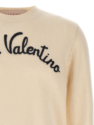 Beige Virgin Wool Cardigan