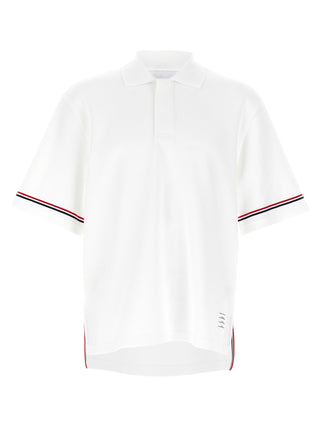 White Cotton Polo Shirt
