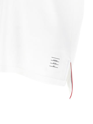 White Cotton Polo Shirt
