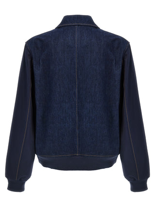 Blue Cotton Denim Jacket