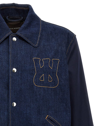 Blue Cotton Denim Jacket