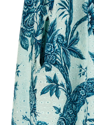 Multicolor Cotton Long Dress