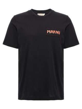 Camiseta de algodón negro