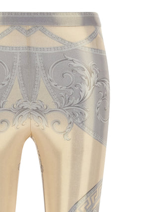 Multicolor Polyester Leggings