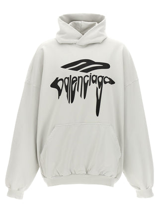White Cotton Sweatshirt